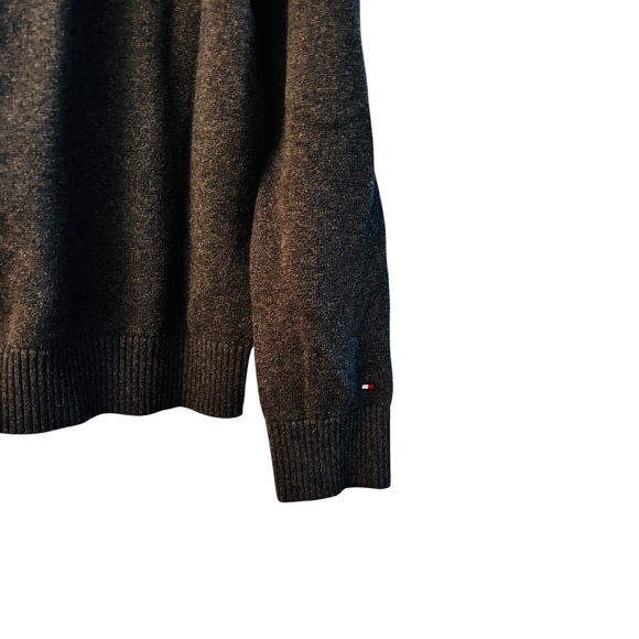 Tommy Hilfiger Charcoal and Plum Knitwear Size XXL  10 0509 - Picture 4 of 8